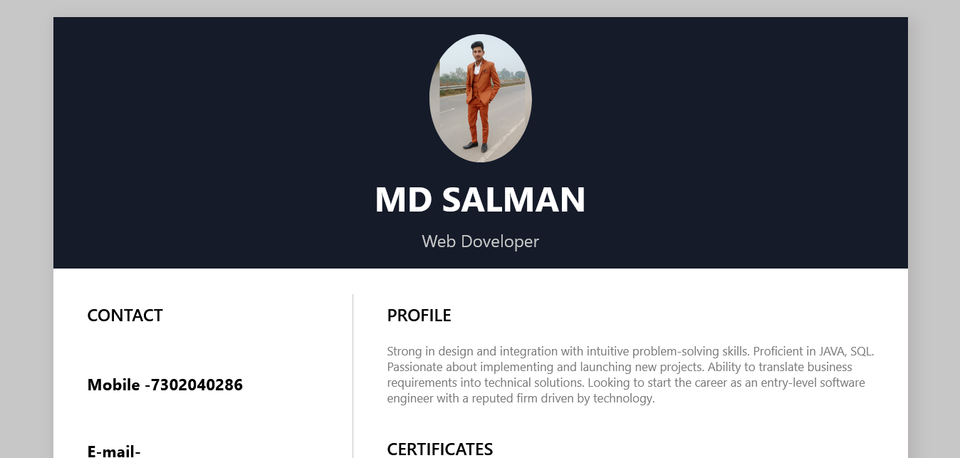 Personal Website